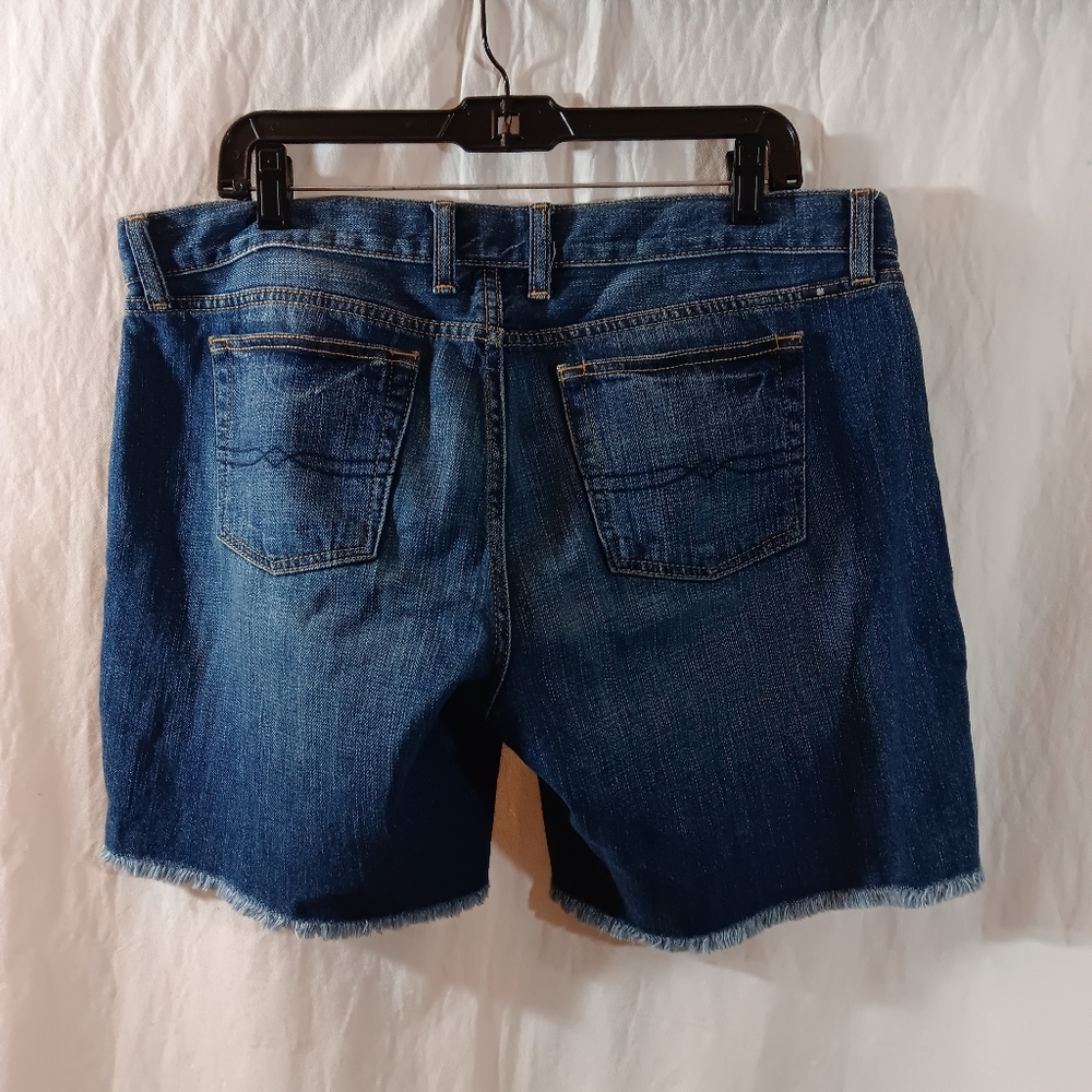 Lucky Brand Womens 10/30 Laguna Jean Shorts Blue Denim - Picture 4 of 8
